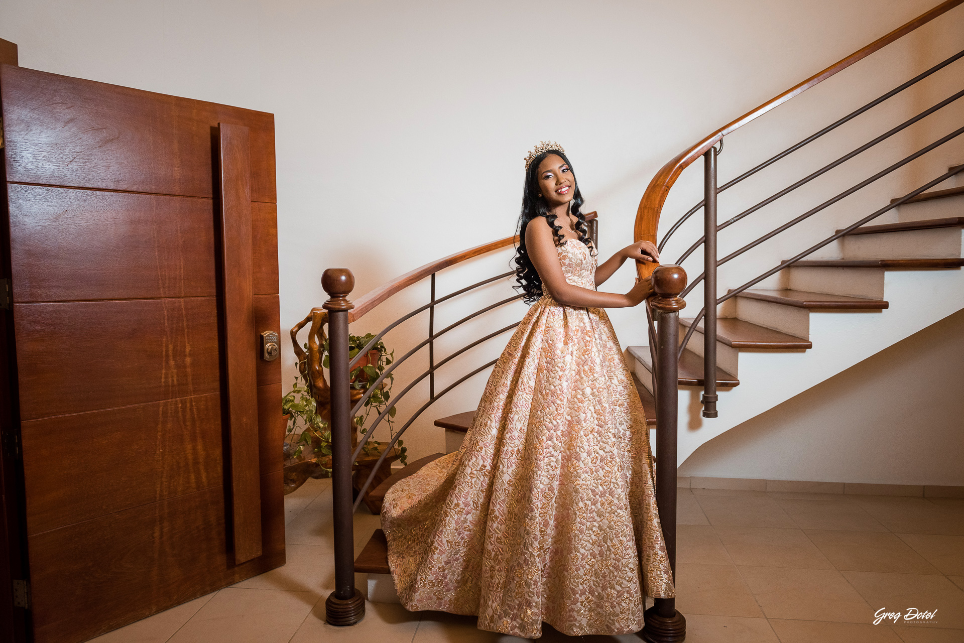 Fotos de fiesta de 15 años en República Dominicana para la quinceañera Mailyn