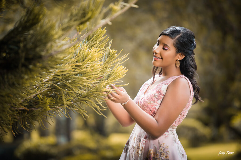 Sesion de fotos de 15 años hermosas de Shantal en el Jardin Botanico Nacional de Santo Domingo, República Dominicana