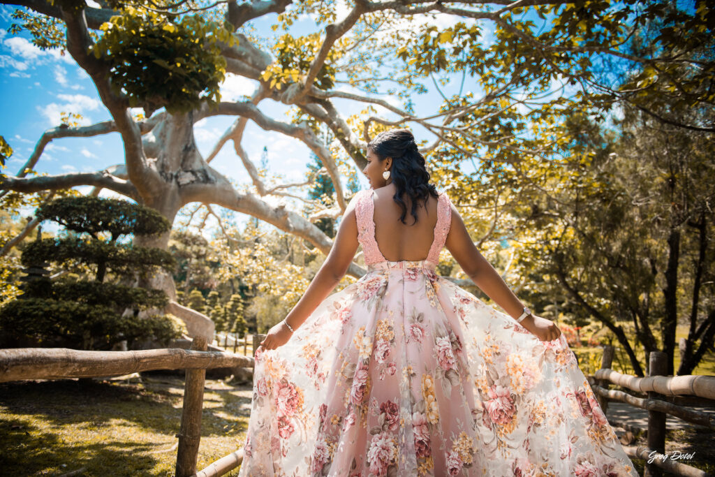 Sesion de fotos de 15 años hermosas de Shantal en el Jardin Botanico Nacional de Santo Domingo, República Dominicana