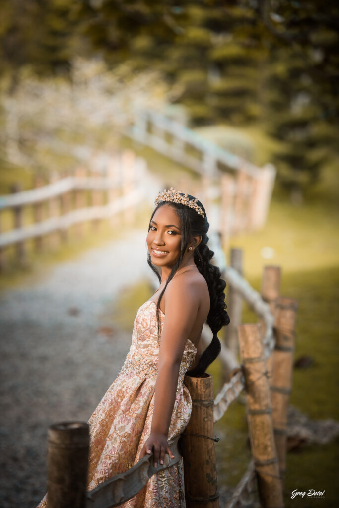 Sesion de fotos de 15 años hermosas de Meily en el Jardin Botanico Nacional de Santo Domingo, República Dominicana
