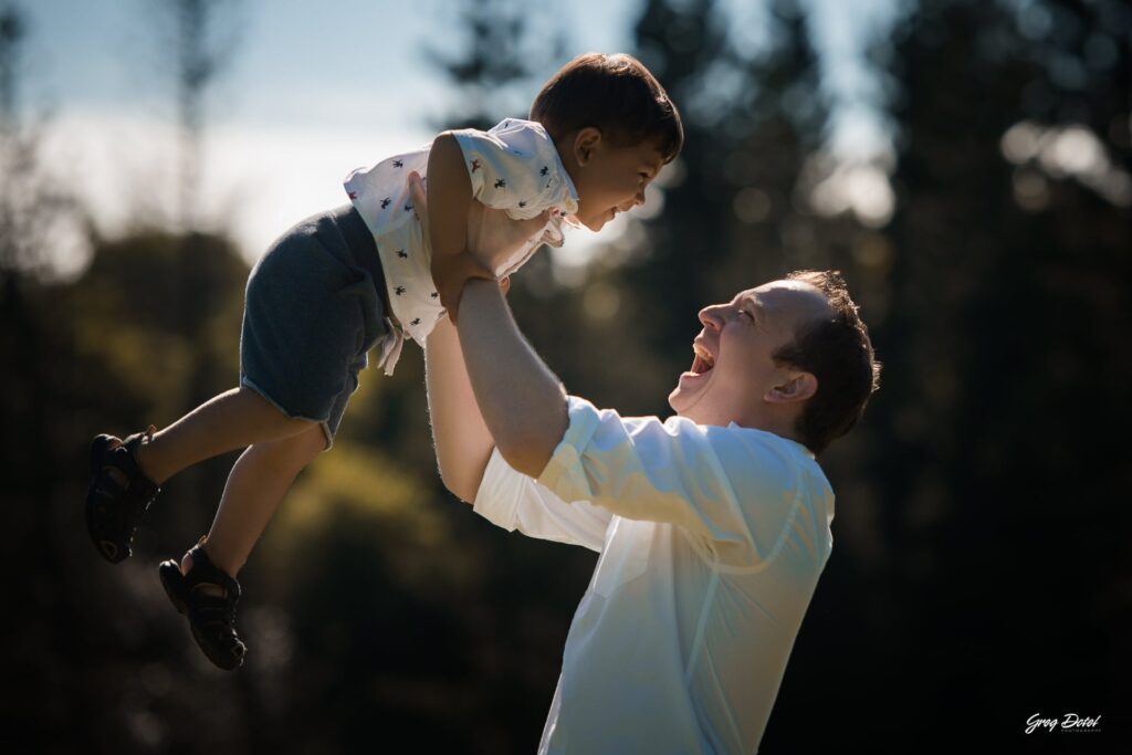 Sesion de fotos de familia en el Jardín Botánico de Santo Domingo, República Dominicana