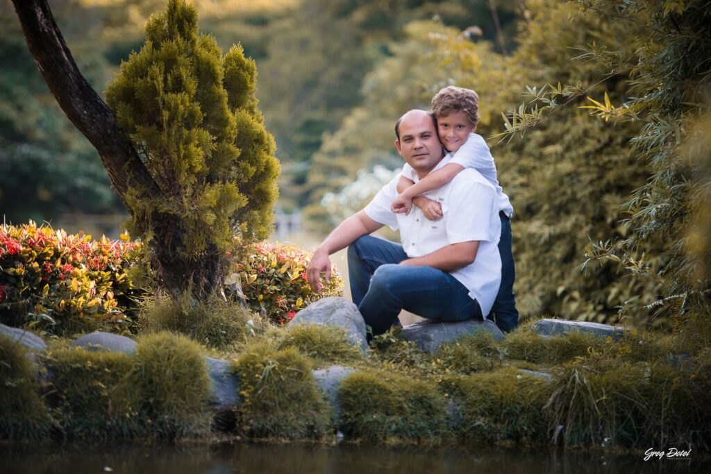 Sesion de fotos de familiar hermosas en el Parque Jardín Botánico de Santo Domingo, República Dominicana