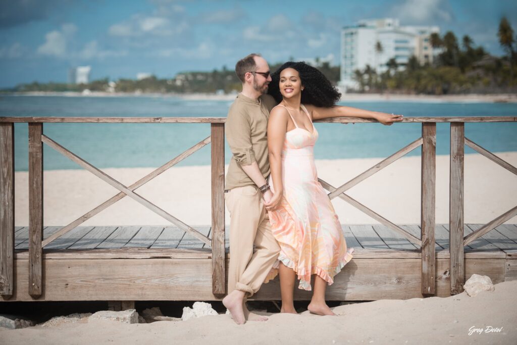 Sesion de fotos familiar en la playa de Juan Dolio Hemingway en vacaciones, San Pedro de Macoris, República Dominicana