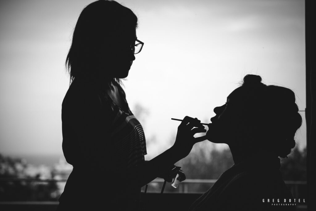 Fotografo profesional de bodas y sesion de novios en Republica Dominicana con maquillaje de bodas para novias
