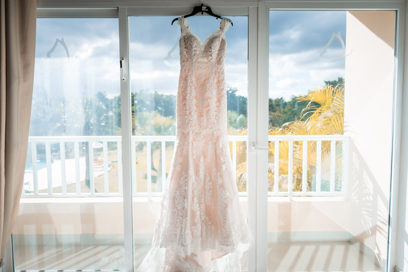 Foto de vestido de novia en República Dominicana