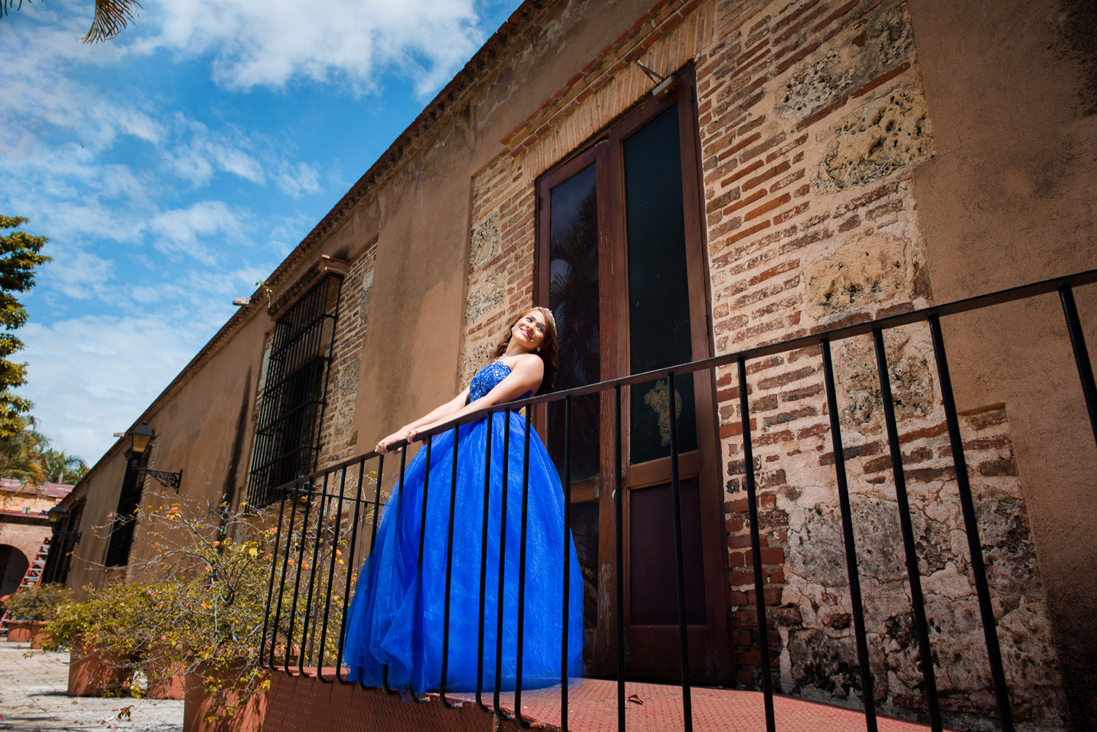 Sesion de fotos en la Casa de Bastidas, Zona Colonial de Santo Domingo, República Dominicana