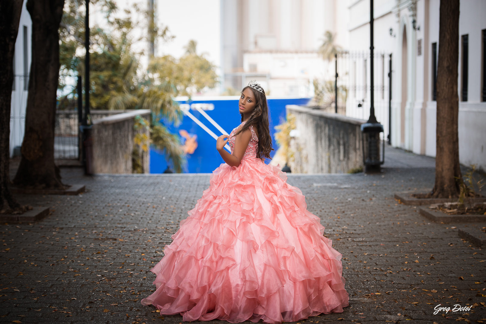 Sesion de fotos en las Escalinatas del Conde, Zona Colonial de Santo Domingo, República Dominicana