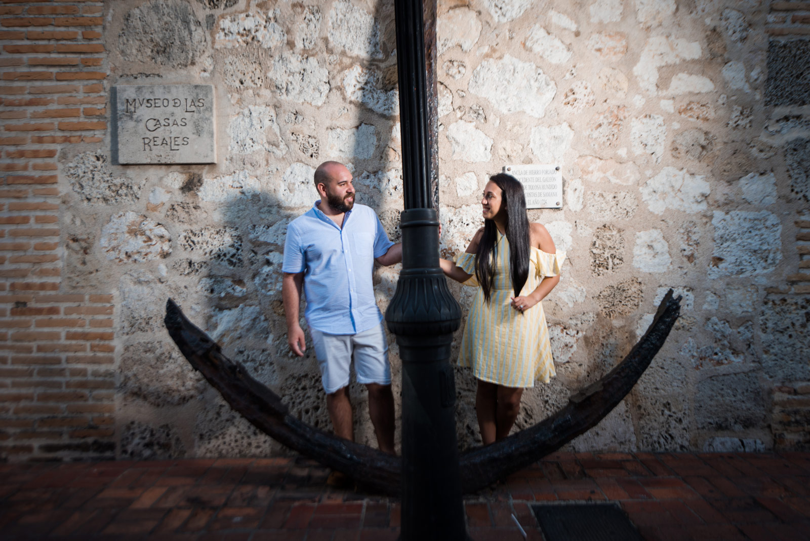 Sesion de fotos en Museo de las Casas Reales, Zona Colonial de Santo Domingo, República Dominicana