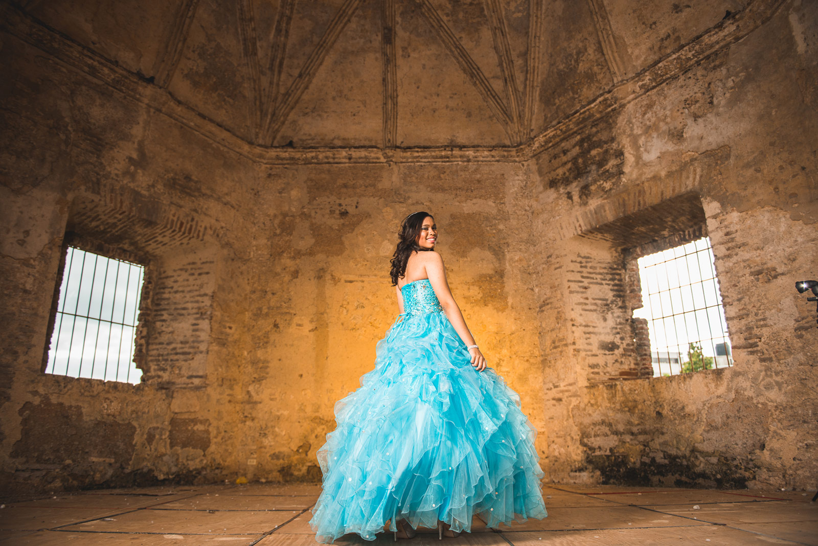 Sesion de fotos en las Ruinas de San Francisco de Santo Domingo, República Dominicana