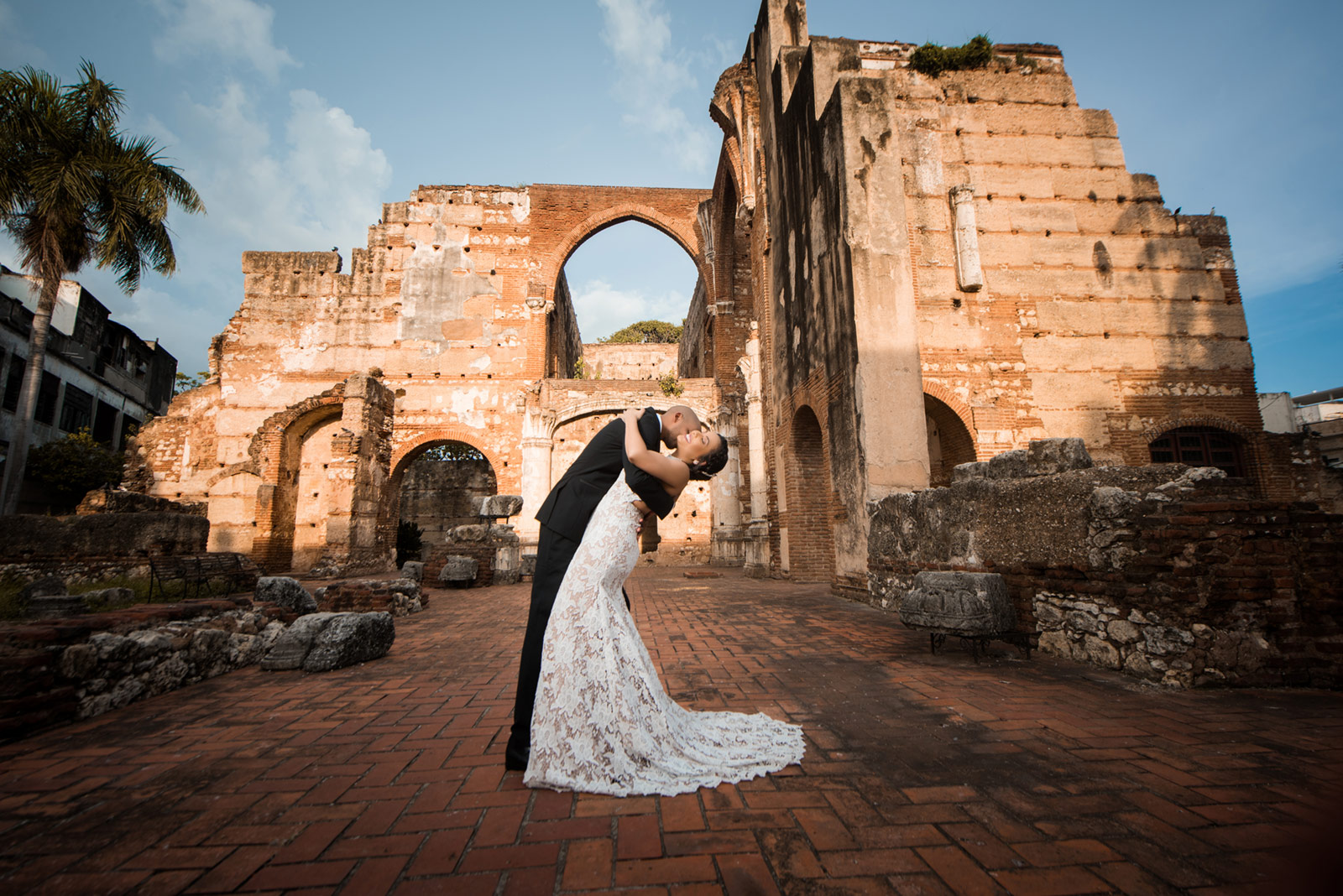 Sesion de fotos en la Ruinas San Nicolas de Bari, Zona Colonial de Santo Domingo, República Dominicana
